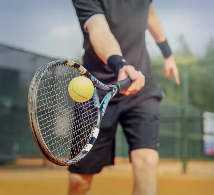 Große Tennisanlage in Gau-Odernheim